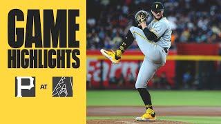 Paul Skenes Throws 7 Ks in 6.2 Scoreless Innings in Win | Pirates vs. DBacks Highlights (5/28/25)