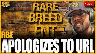 RBE APOLOGIZES TO URL