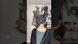 DIY Kitsune Fox Mask Patterns! ️ #cosplay #diycrafts