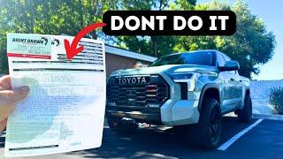 DON'T Buy This Truck! 2021-2024 3rd Gen Toyota Tundra