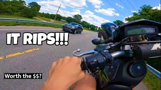 Kawasaki KLX300 FIRST Ride With New MODS! (Exhaust & Tuner)