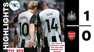 HIGHLIGHTS |Newcastle 1-0 Arsenal | PREMIER LEAGUE | Matchweek 10