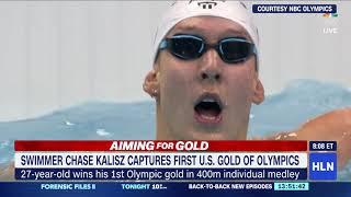 Chase Kalisz Wins USA's 1st Gold in Tokyo