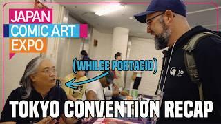 Japan Comic Art Expo Walkthrough, Meeting Artists in Tokyo: Artgerm, Portacio, Maeda