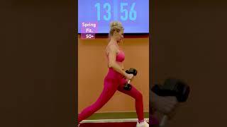 Arms & Glutes to maintain STRENGTH at 50+ #fitness #motivation #exercise