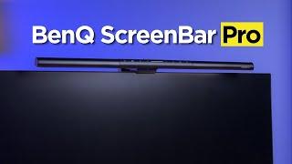 The Ultimate Monitor Light Bar? - BenQ ScreenBar Pro Review