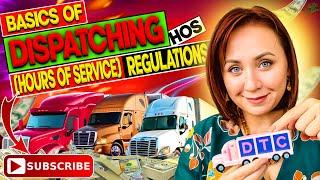 Basics of dispatching: HOS (hours of service) regulations. #dispatchingtrucks