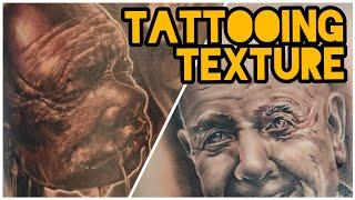 Secret Technique For Tattooing Texture!! Try This!! - P Hughes Tattoo