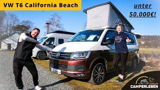 VW California Beach Camping Bus, unter 50.000€ | 2025 | CampErleben Zobjack
