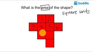 Square Units - What is the Area of the Shape? - 3rd Grade Math (3.MD.5.S1)