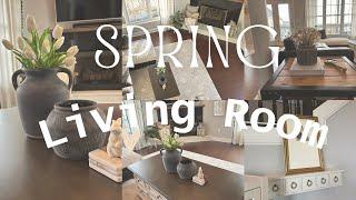 2024 EARLY SPRING LIVING ROOM DECORATE WITH ME