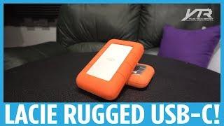 LaCie Thunderbolt USB-C Rugged Hard Drive