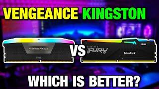 Corsair Vengeance VS Kingston Fury Beast - Memory Review and Comparison!