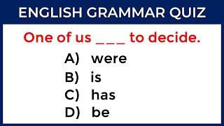 English Grammar Quiz: CAN YOU SCORE 35/35? #challenge 56