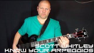 Know Your Arpeggios bass lesson by Scott Whitley