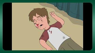 Peter Beats Up The Neighbor's Kid, Kyle | Family Guy