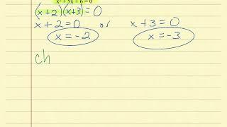 solving a quadratic equation using ZPP