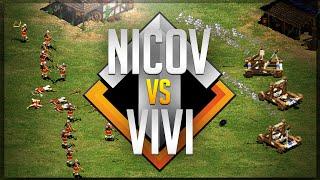 ️ AoE2 Expert Showmatch: Nicov vs Vivi [Bo9]