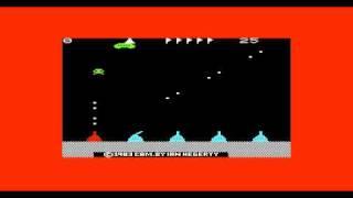 DEFEND - COMMODORE VIC20 VIC-20  Gameplay (web20)