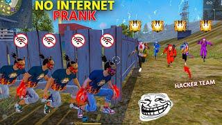 NO INTERNET PRANK | FREE FIRE FUNNY GAMEPLAY | NADIYA FF