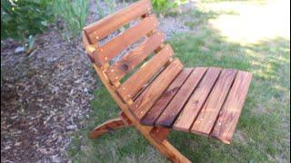 How to Build Camp Chairs
