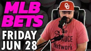 MLB Picks & Predictions Friday June 28th | Baseball Bets | Kyle Kirms The Sauce Network