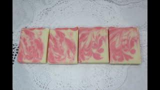 Making and Cutting Bridal Shower Soaps Cold Process/Swan Soap and Such