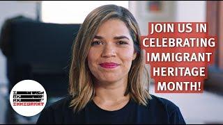 Immigrant Heritage Month: Join America Ferrera, George Takei, and More to say #IStandWithImmigrants