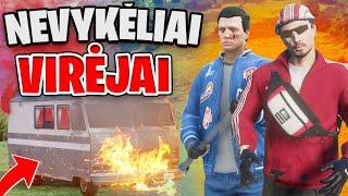 NEVYKĖLIAI AMFOS VIRĖJAI ?! ∣ GTA ROLEPLAY LIETUVIŠKAI (OneX.lt)