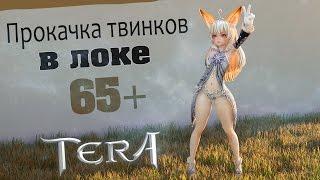 TERA online (RU) Прокачка\фарм - Качаем твинка, получаем ключики очень быстро