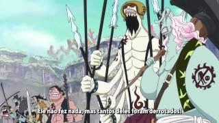 Luffy vs 50,000 Haki Wave (HQ, 720P)