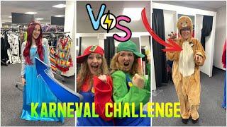 Karneval Challenge! / Wer findest das bessere Kostüm? Realyvii Vs @Izasleben