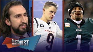 FIRST THINGS FIRST | Nick Wright reacts to Bengals Fall to Eagles 37-17 | Cincinnati dropping to 3-5