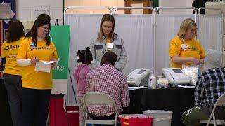 Hundreds of Hoosiers receive free health care