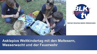 Asklepios Weltkindertag mit den Maltesern, Wasserwacht und der Feuerwehr