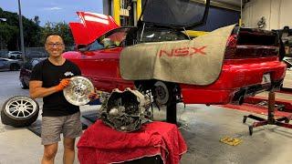 1994 Acura NSX NA1 // Upgrade SOS Clutch and KoyoRad Cooling System | ABS System Delete (Ep 4)