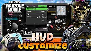 Warzone Mobile: HUD Customize ️CONTROLLER