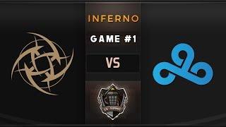 NiP vs Cloud9 Game 1, Inferno - cs_summit: Losers' Round 2