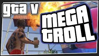 MEGA TROLL - GTA 5 Online (GTA V Funny Moments)