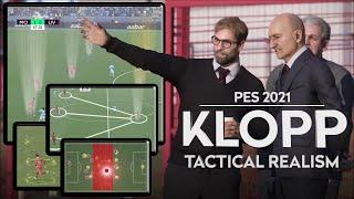 Using Klopp's Real-Life Tactics in PES 2021: False no.9 & Attacking Fullbacks | Tactical Realism #1