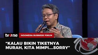 Pengamat: di Dunia ini Ongkos Biaya Penerbangan Ngga Jauh Beda | IBF tvOne