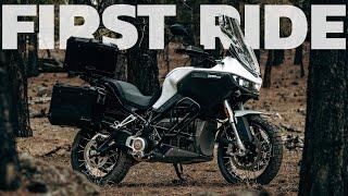 NEW 2023 ZERO DSR/X Electric ADV Bike | First Ride Review