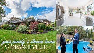 SOLD! Orangeville Family Home With Inground Pool!