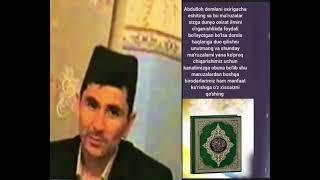 Abdulloh domla , Yaxshilikga buyurib yomonlikdan qaytarish haqida darslik