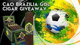 CAO Brazilia Gol! Cigar Review & Giveaway By Chris Jensen Studios