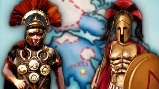 La trasformazione di Sparta durante l'Impero romano