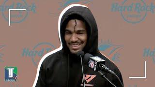 Jaylen Waddle on how Tua Tagovailoa HELPED him RETURN from TD DROUGHT in Dolphins' WIN vs. Patriots