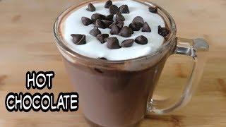 Hot Chocolate Recipe|Homemade Hot Chocolate|हॉट चॉकलेट|Kanushrees Kitchen