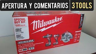 COMBO MILWAUKEE DE 3 HERRAMIENTAS | 2893-23CX