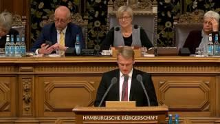 Hauke Wagner (MdHB) - Plattdeutsche Rede in der Hamburgischen Bürgerschaft